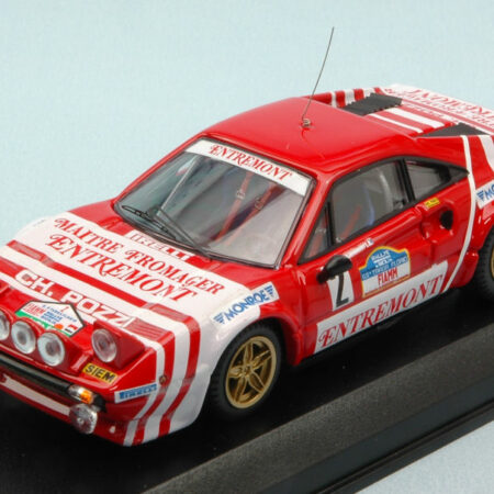 Best Model FERRARI 308 GTB GR.4 N.2 WINNER TARGA FLORIO 1981 ANDRUET-"TIBER" 1:43