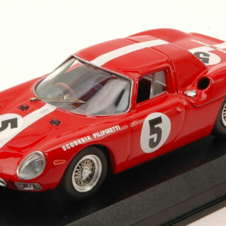 Best Model FERRARI 250 LM N.5 DNF 1000 KM PARIS 1964 MULLER-BOLLER 1:43