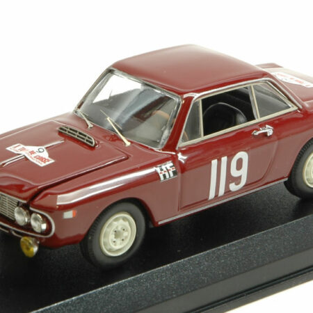 Best Model LANCIA FULVIA 1.2 N.119 8th TOUR DE CORSE 1965 L.CELLA-S.GANAMERA 1:43