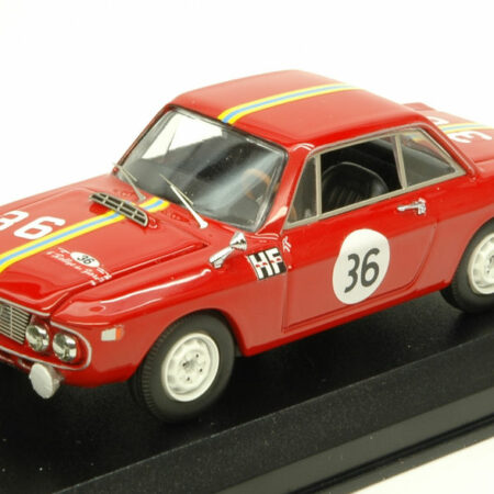 Best Model LANCIA FULVIA 1300 HF N.36 WINNER SANREMO 1966 CELLA-LOMBARDINI 1:43