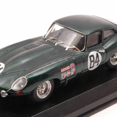 Best Model JAGUAR E-TYPE COUPE  N.84 12 H SEBRING 1968 RODGERS-ROBSON 1:43