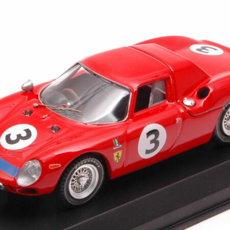 Best Model FERRARI 250 LM N.3 WINN.12 H SURFERS PAR.1966 J.STEWART-A.BUCHANAN 1:43