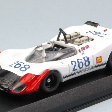 Best Model PORSCHE 908/02 N.268 33th TARGA FLORIO 1969 B.REDMAN-R.ATTWOOD 1:43