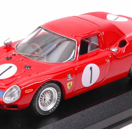 Best Model FERRARI 250 LM N.1 WINNER PERTH 6 H CAVERSHAM 1965 SPENCER MARTIN 1:43