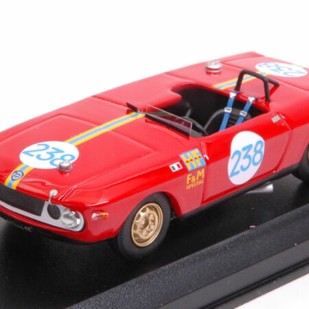 Best Model LANCIA FULVIA F&M HF N.238 9th T.FLORIO 1969 S.MUNARI-R.AALTONEN 1:43