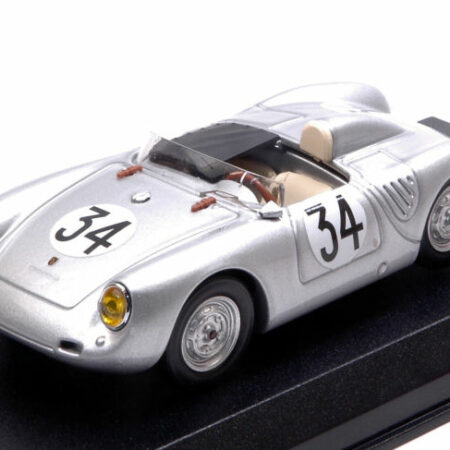 Best Model PORSCHE 550 RS N.34 10th LM 1958 "FRANC" (J.DEWES)-J.KERGUEN 1:43