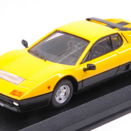 Best Model FERRARI 512 BB 1976 BICOLOR YELLOW AND BLACK 1:43