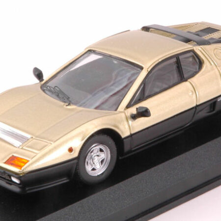 Best Model FERRARI 512 BB 1977 SOTHEBY AUCTION 2018 GOLD & BLACK 1:43