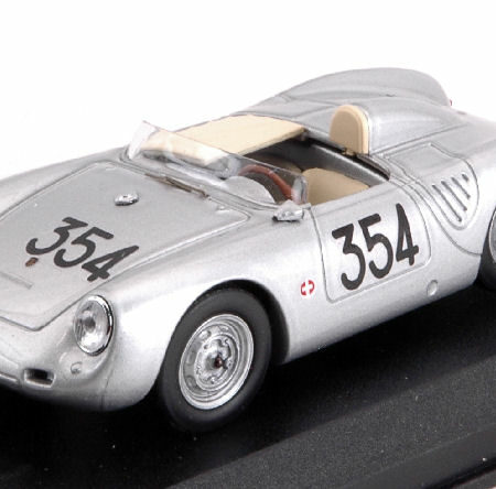 Best Model PORSCHE 550 RS N.354 11th MM 1957 HEINZ SCHILLER 1:43