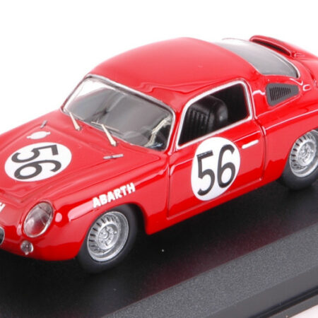 Best Model FIAT ABARTH 700 S N.56 LM 1961 G.BASSI-G.RIGAMONTI 1:43