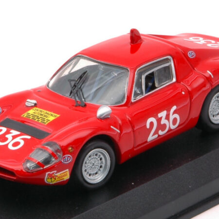 Best Model ABARTH 1300 OT N.236 WINNER CLASS TARGA FLORIO 1970 GUIDO GARUFI 1:43