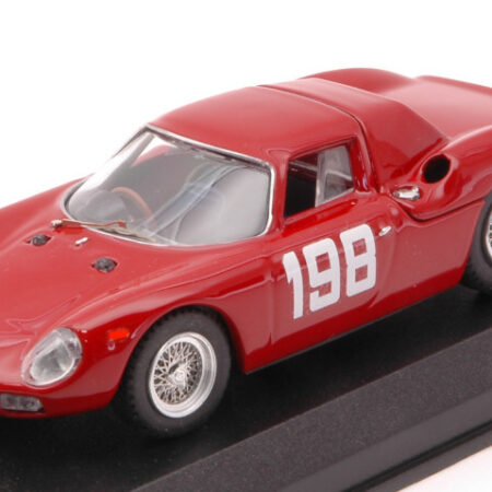 Best Model FERRARI 250 LM N.198 WINNER COPPA F.I.S.A. MONZA 1966 E.LUALDI 1:43