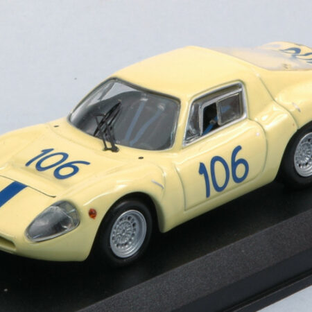 Best Model ABARTH 1300 OT N.106 TARGA FLORIO 1968 G.VIRGILIO-S.PANEPINTO 1:43