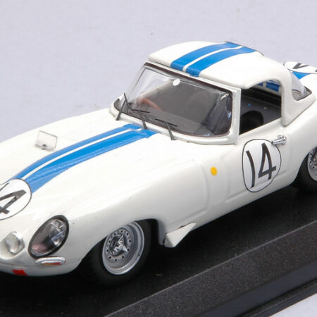 Best Model JAGUAR E TYPE COUPE'  N.14 24 H LE MANS 1963 HANSGEN-PABST 1:43