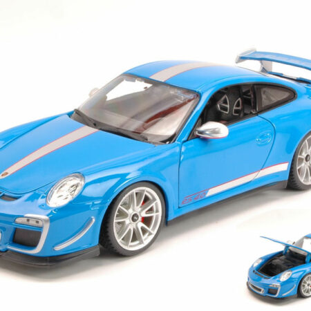 Burago PORSCHE 911 GT3 RS 4.0 2012 BLUE 1:18