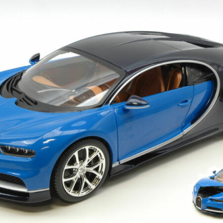 Burago BUGATTI CHIRON 2016 BLUE/BLACK 1:18