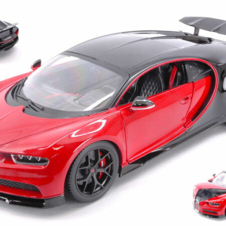 Burago BUGATTI CHIRON SPORT RED/BLACK 1:18