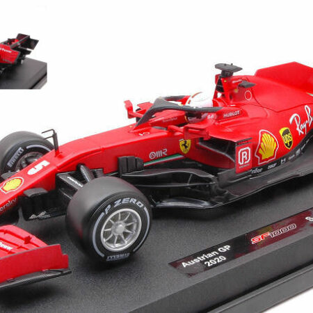 Burago FERRARI F1 SEBASTIAN VETTEL 2020 N.5 1:18