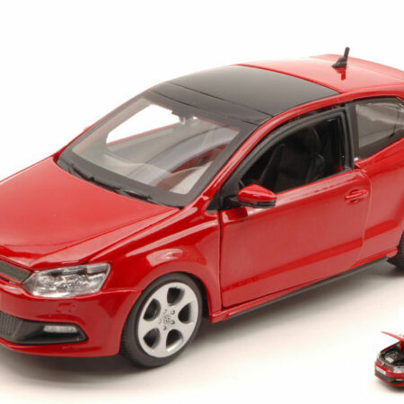 Burago VW POLO GTI M5 2009 RED 1:24