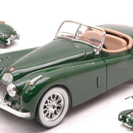 Burago JAGUAR XK 120 ROADSTER 1951 GREEN 1:24