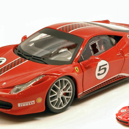 Burago FERRARI 458 CHALLENGE 2009 1:24