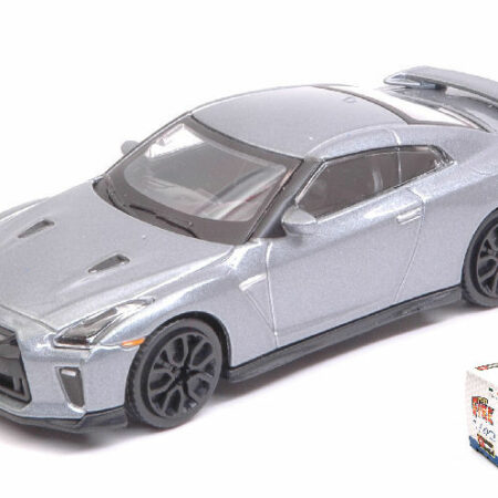 Burago NISSAN GT-R 2017 SILVERGUN 1:43