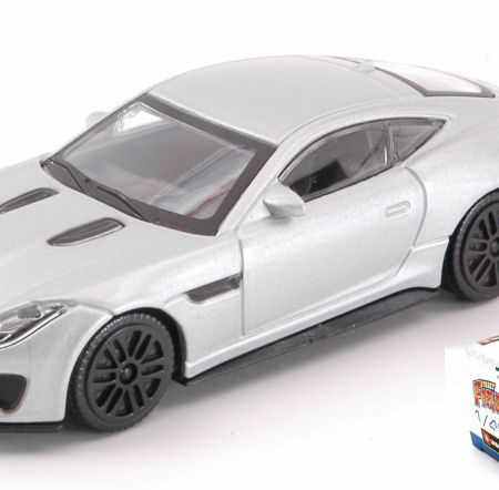 Burago JAGUAR F-TYPE R SILVER 1:43