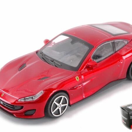 Burago FERRARI PORTOFINO METALLIC RED 1:43