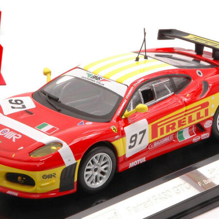 Burago FERRARI F430GT N.97 BMS SCUD.ITALIA 2nd LMGT2 2008 MALUC.-RUB.-BAB.1:43