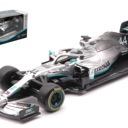 Burago MERCEDES F1 W10 LEWIS HAMILTON 2019 N.44 1:43