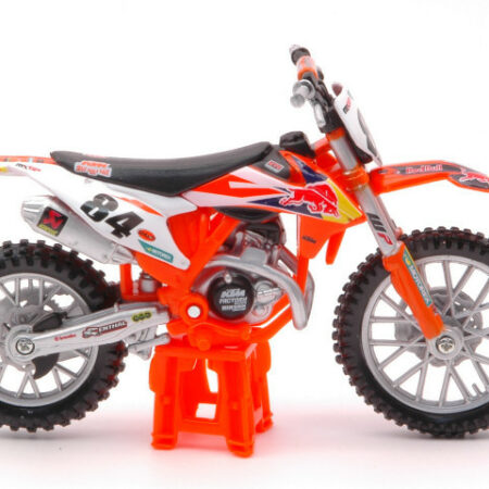 Burago KTM SX 450 2018 RED BULL N.84 JEFFREY HERLINGS 1:18