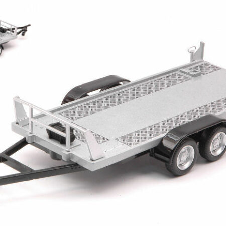 Cararama TOW CAR TRAILER TWO WHEELS 1:43