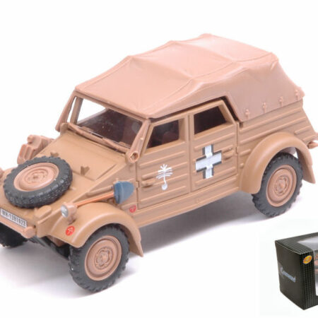 Cararama VW KUBELWAGEN TYPE 82 CLOSED SAND 1:43