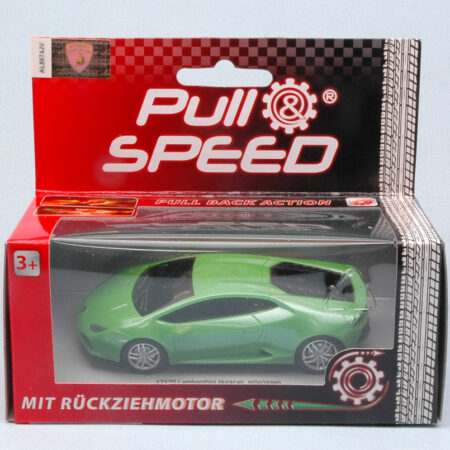 Carrera LAMBORGHINI HURACAN GREEN PULL SPEED 1:43