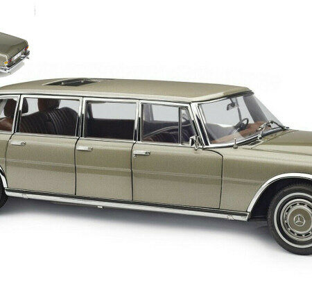 CMC MERCEDES 600 PULLMAN W100 SILVERGOLD 1:18