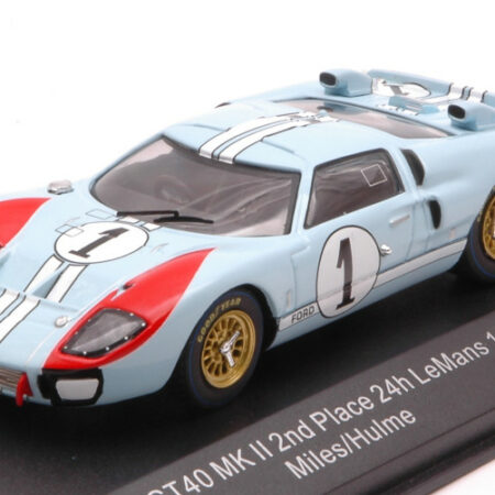 CMR Classic Model Replicars FORD GT40 MKII N.1 2nd LM 1966 MILES-HULME 1:43