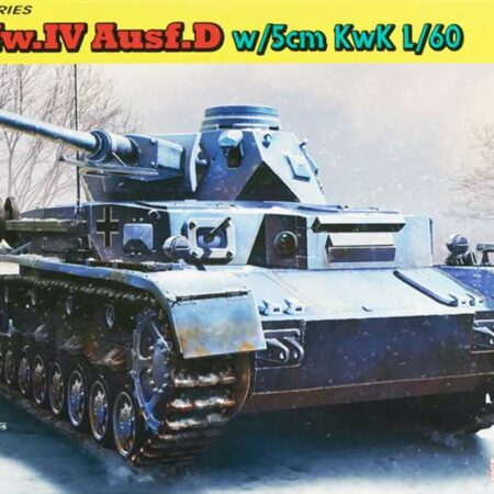 Dragon PZ.KPFW.IV AUSF.D W/5 cm KwK L/60 KIT 1:35