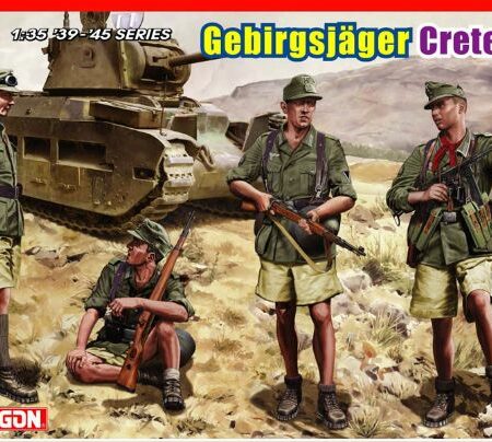 Dragon GEBIRGSJAGERS CRETE 1941 KIT 1:35