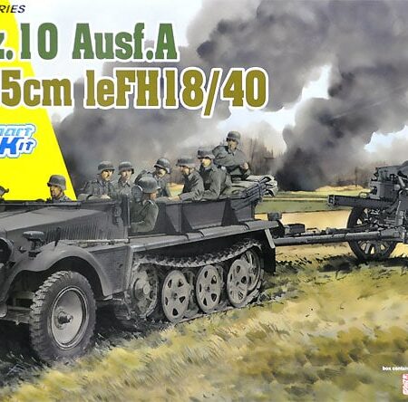 Dragon SD.KFZ.10 AUSF.A W/10,5 cm le FH18/40 KIT 1:35