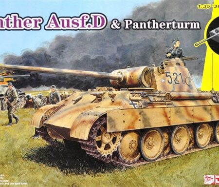 Dragon SD.KFZ.171 PANTHER AUSF.D MIT PANTHERTUM KIT 1:35