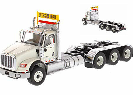 Diecast Master HX620 TRIDEM TRACTOR WHITE 1:50