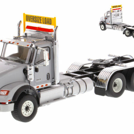 Diecast Master HX620 TRIDEM TRACTOR GREY 1:50