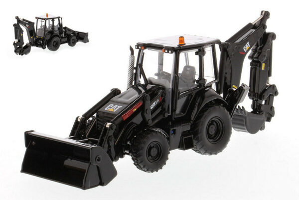 Diecast Master CAT 420F2 CENTER PIVOT BACKHOE 1:50