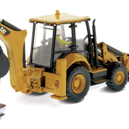 Diecast Master CAT 432F2 SIDE SHIFT BACKHOE LOADER 1:50