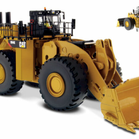 Diecast Master CAT 994K WHEEL LOADER YELLOW 1:50