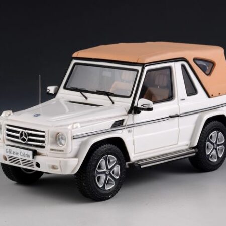 GLM Models MERCEDES G500 CABRIOLET FINAL EDITION 2013 WHITE CLOSED ROOF 1:43