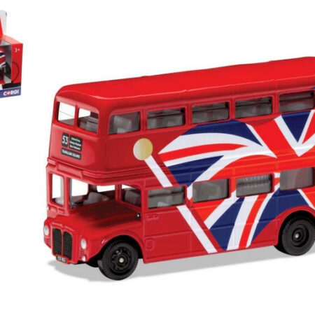 Corgi CORGI BEST OF BRITISH LONDON BUS UNION JACK mm 123 1:64