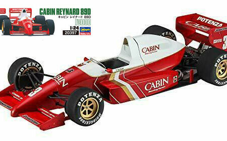 Hasegawa CABIN REYNARD 89D FORMULA 3000 KIT 1:24