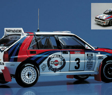 Hasegawa LANCIA SUPER DELTA N.3 OR N.7 1992 WRC MAKES CHAMPION KIT 1:24