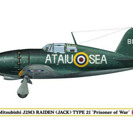 Hasegawa MITSUBISHI J2M3 RAIDEN TYPE 21 "PRISONER OF WAR" KIT 1:48